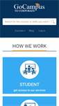 Mobile Screenshot of gocampustocorporate.com